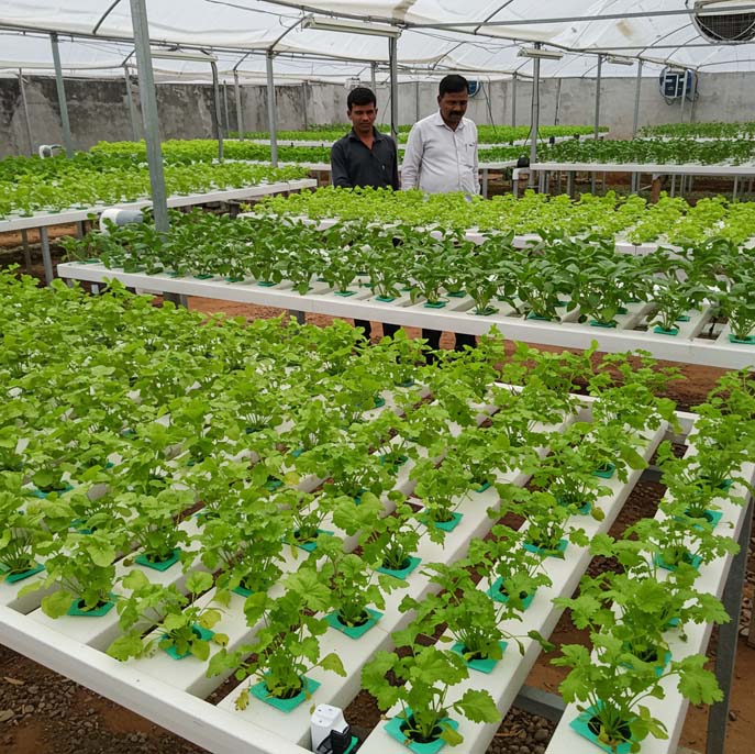 Hydroponics Farming Setup 2